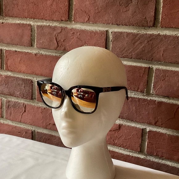 Moschino Gold Mirror Square Sunglasses - Picture 4 of 9